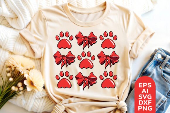 Charming Dog Valentine Coquette Png for Embroidery