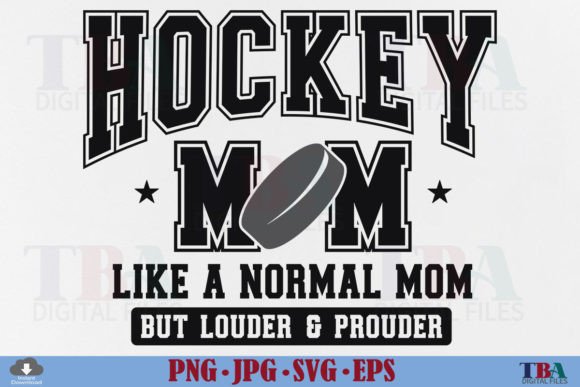Hockey Mom SVG: A Bold Design for Proud Mamas