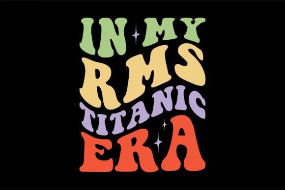 In My RMS Titanic Era: A Nostalgic Embroidery Design