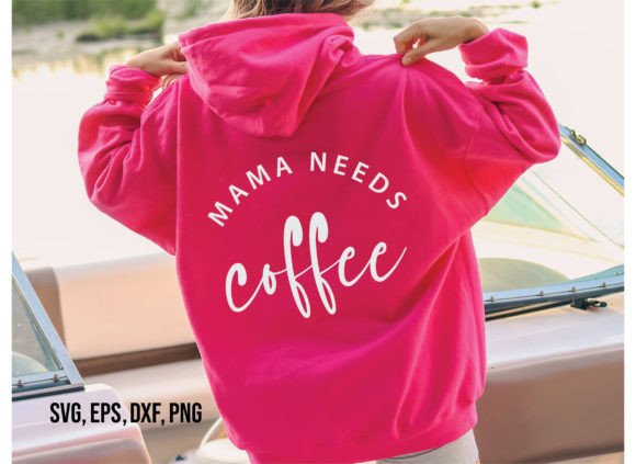 Mama Needs Coffee SVG: A Versatile Embroidery Design