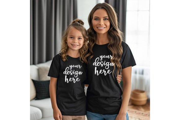 Mommy and Me T-Shirt Mockup: A Designer's Review
