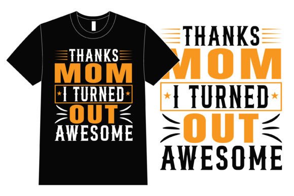 Mother's Day Typography T-Shirt Design
