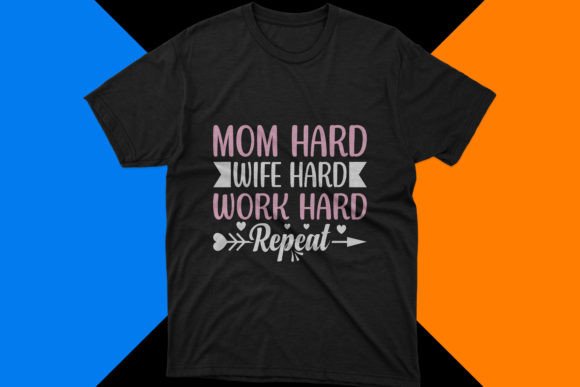 Mother's Day Typography T-Shirt Design Review