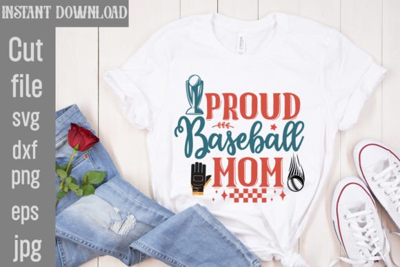 Proud Baseball Mom SVG Cut File Review