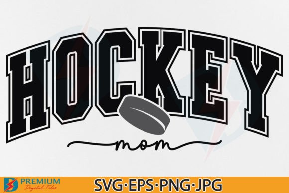 Retro Hockey Mama PNG: A Must for Sporty Designs