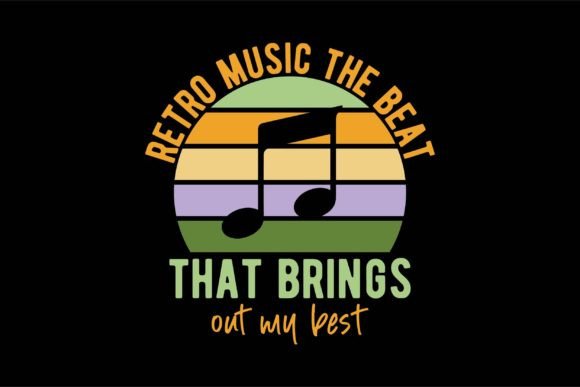 Retro Music Embroidery: A Beat for Your Best