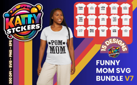 Review: Funny Mom Svg Bundle V7 for Embroidery