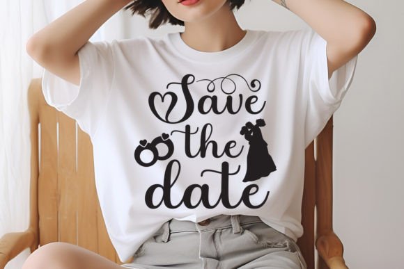 Save the Date SVG Design: A Versatile Wedding Embellishment