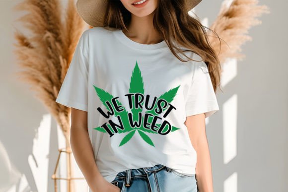 We Trust in Weed SVG Design: A Closer Look