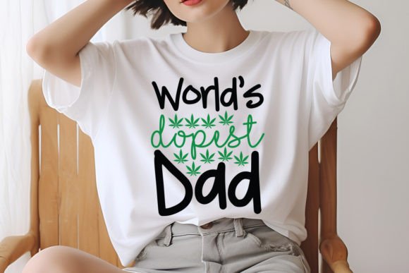 World's Dopest Dad: A Versatile SVG Design